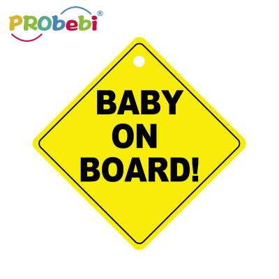 Babies Products Customized Suction Cup Sign Baby on Board Car Signs